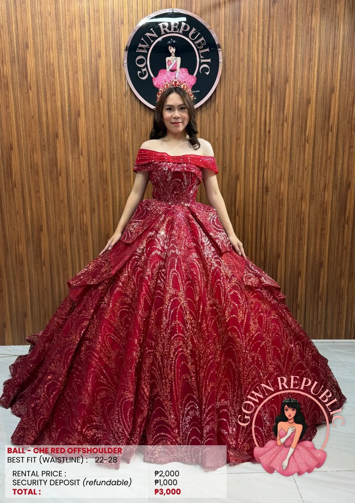 Ball Gowns: Red 226
